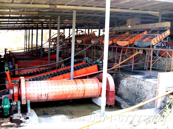 硫鐵礦選礦生產線 硫鐵礦選礦生產線