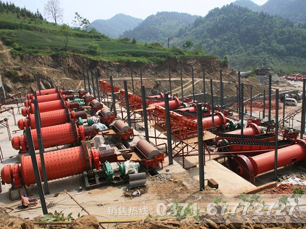 鉛鋅礦選礦生產線