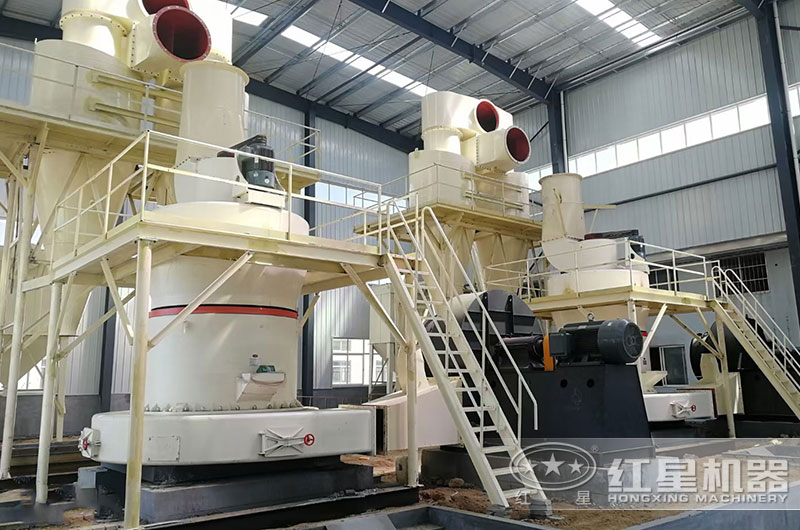 爐渣加工粉煤灰現(xiàn)場圖片