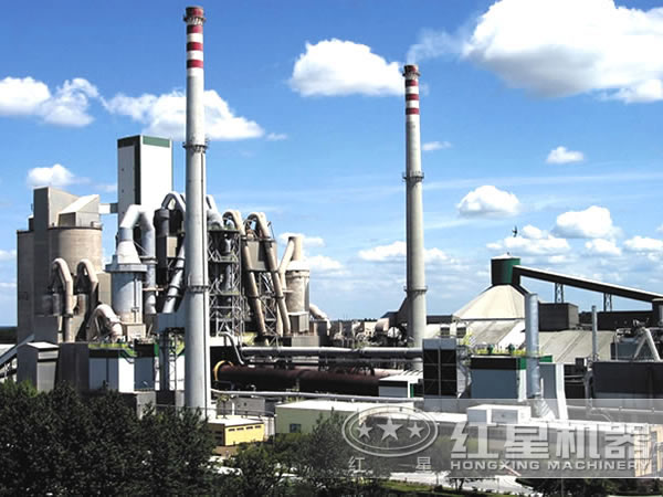 水泥生產工藝現場圖片