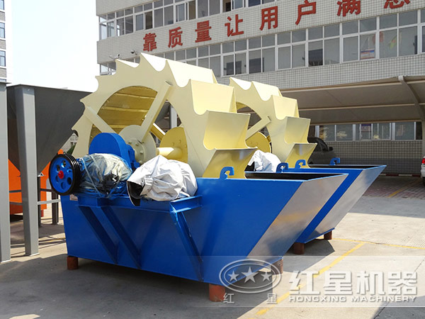 葉輪式洗砂機