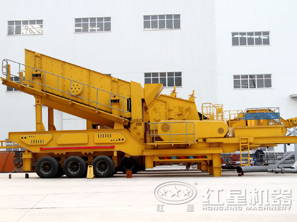 移動汽車載式打石機