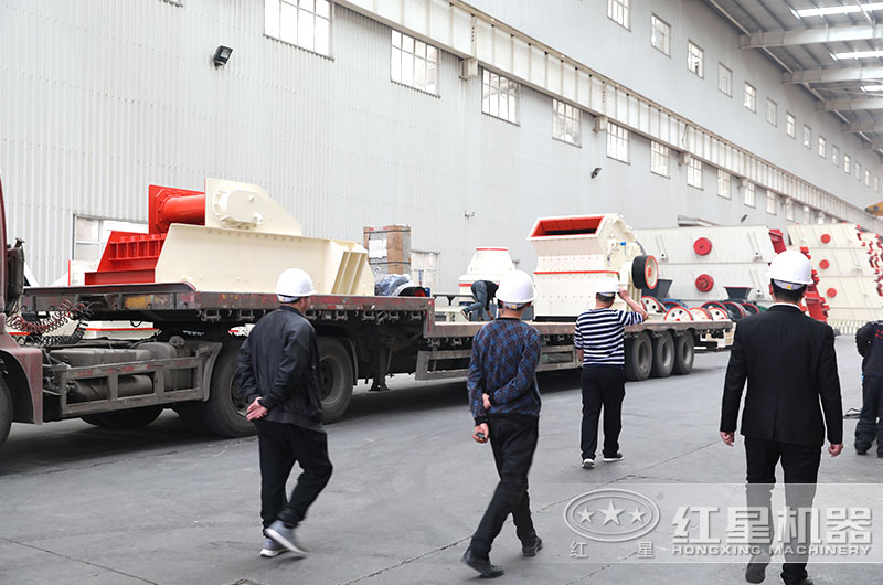 設備裝車發貨現場