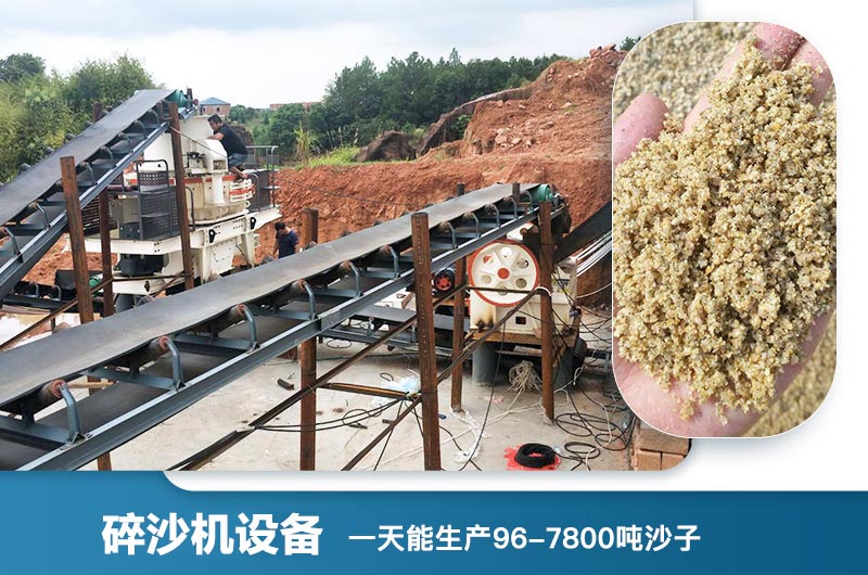 碎沙機生產能力