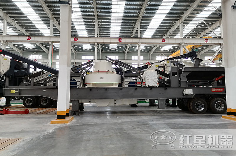 移動打沙制砂一體機圖片 移動打沙制砂一體機圖片