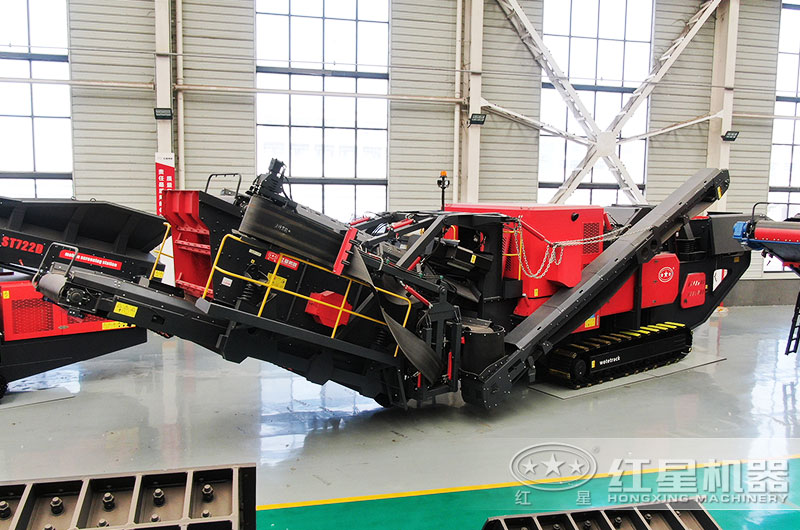 移動破碎篩分一體機圖片 移動破碎篩分一體機圖片