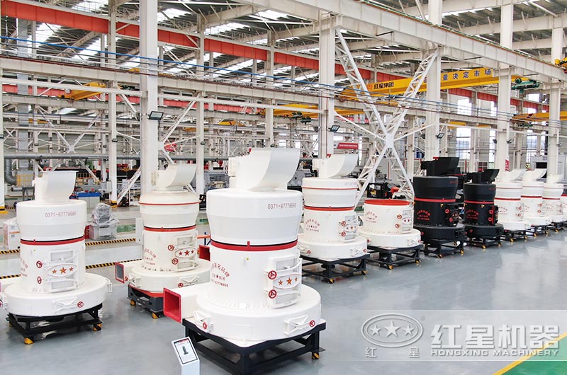 粉煤灰雷蒙磨粉機實拍圖