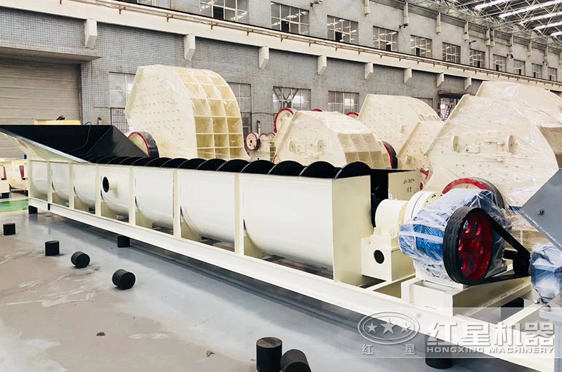 螺旋式洗砂機圖片