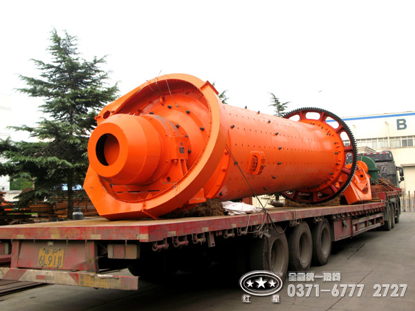 水泥球磨機發貨現場