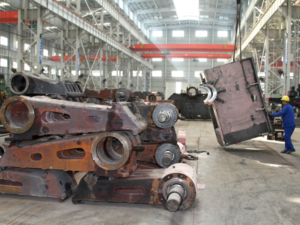 礦石破碎機顎板圖