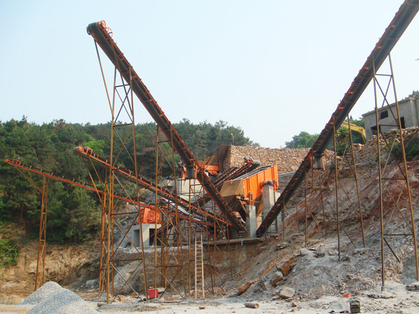 石料生產線客戶現場 石料生產線客戶現場