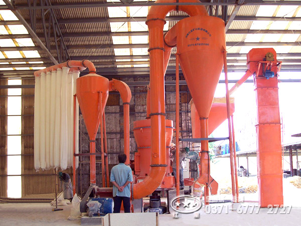 磨粉生產線客戶現場圖