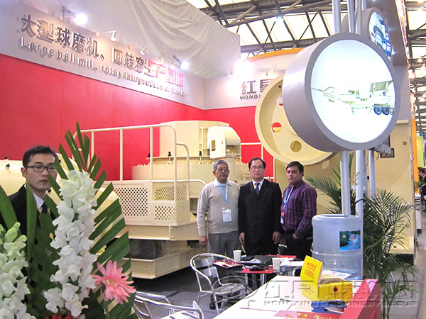 破碎機械展會現場