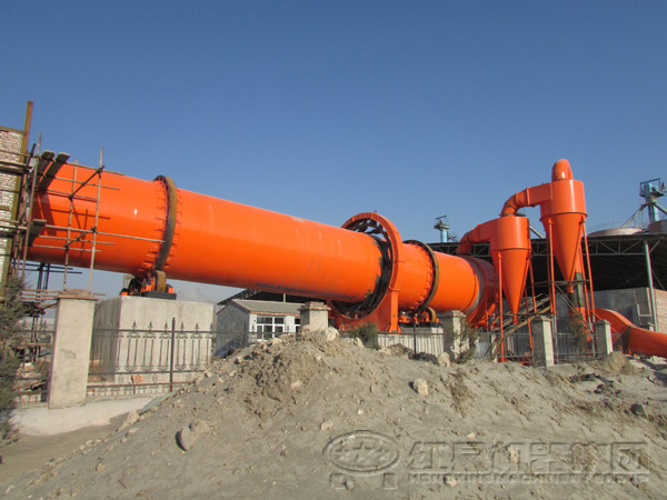 頁巖烘干機客戶生產現場 頁巖烘干機客戶生產現場