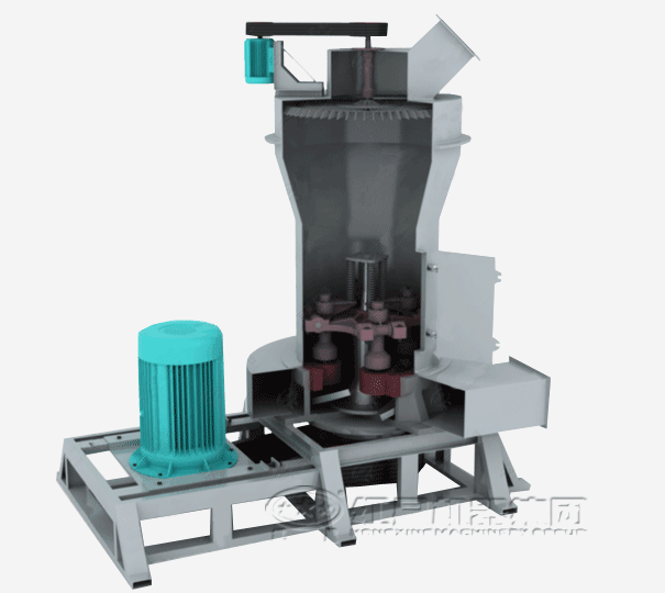 鈣粉磨粉機原理