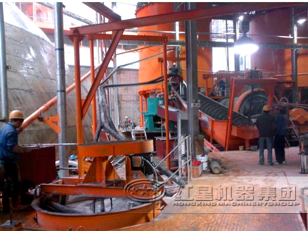 褐鐵礦選礦生產線