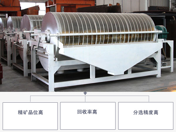 選礦磁選機優勢