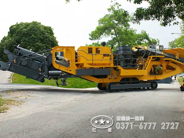 履帶式圓錐破碎機