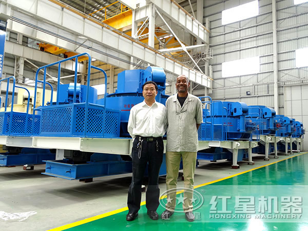 鵝卵石制沙設備