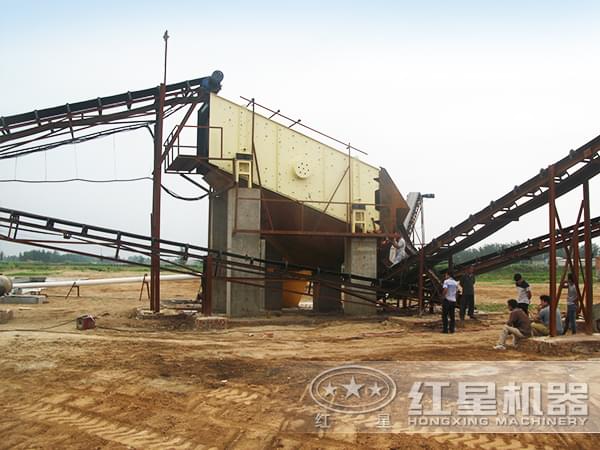 河卵石石料生產線