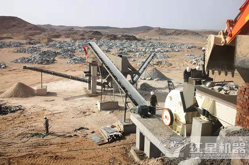 山東客戶錘式破碎機工作現場實拍圖 山東客戶錘式破碎機工作現場實拍圖