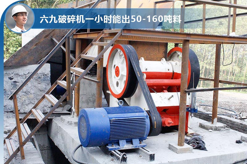 六九破碎機產(chǎn)量