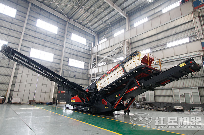 履帶式移動打沙制砂一體機圖片 履帶式移動打沙制砂一體機圖片