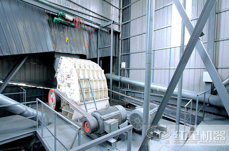 1416制砂機工作現場實拍圖