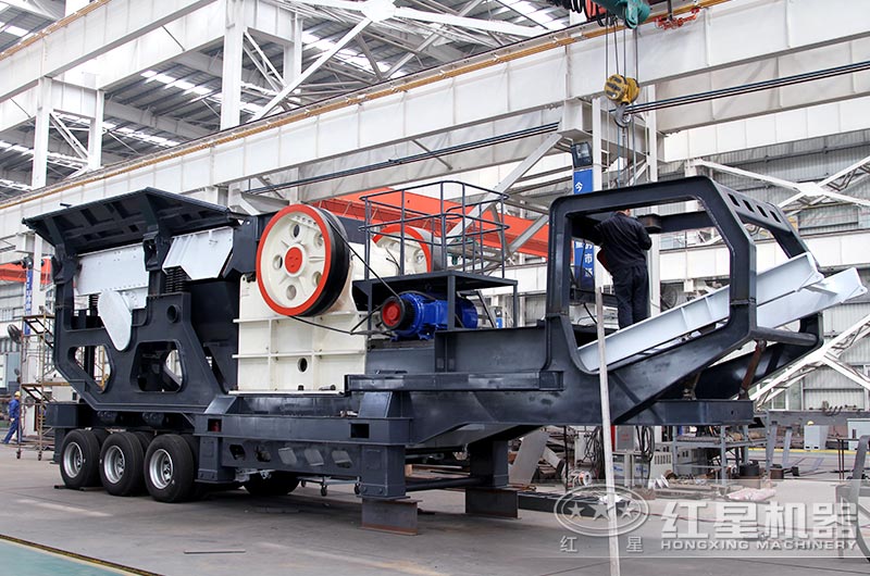 HX938HD80移動(dòng)破碎站