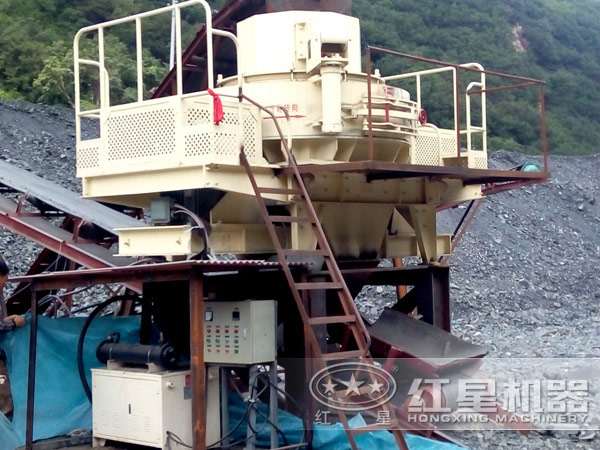 制砂機現(xiàn)場圖