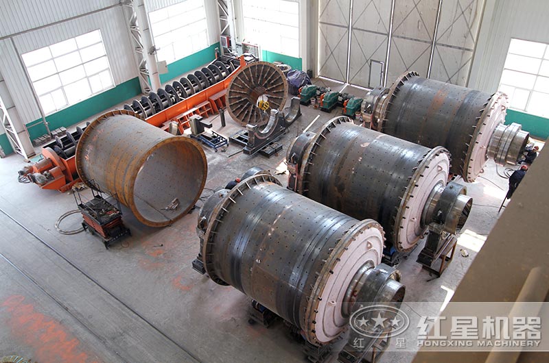 球磨機生產車間 球磨機生產車間