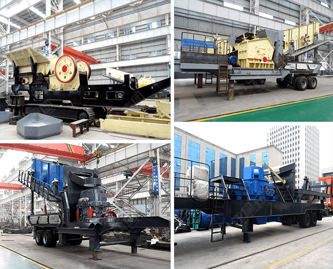 各類移動破碎機拼圖