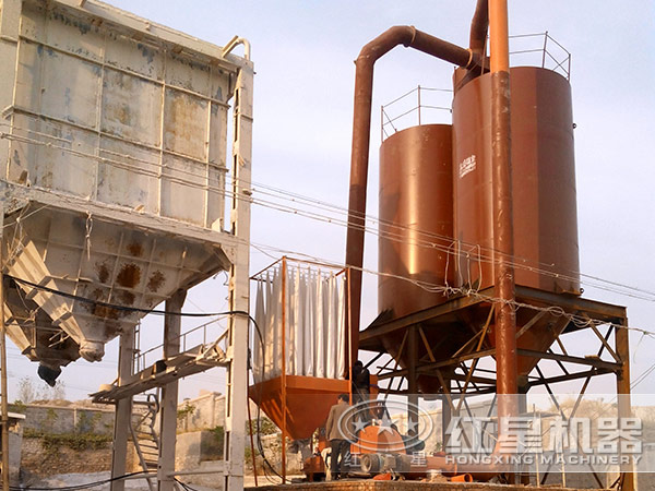 HGM德版超細磨粉機現場