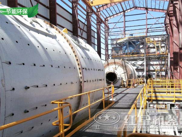 大型球磨機客戶現場