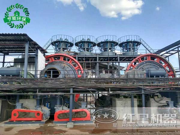500噸大型球磨機工作現場，環保性能佳