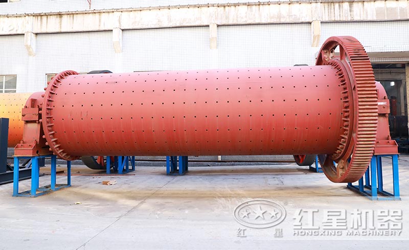 紅星機器鐵精粉球磨機展示