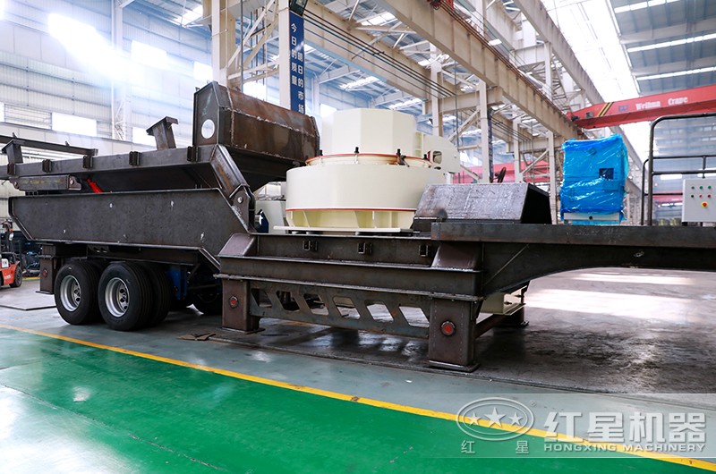 移動煤矸石制砂機