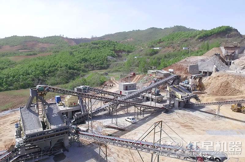 紅星大型碎石設(shè)備客戶現(xiàn)場 紅星大型碎石設(shè)備客戶現(xiàn)場