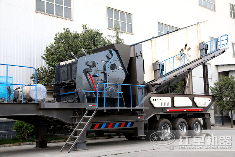 車載流動反擊式破碎機