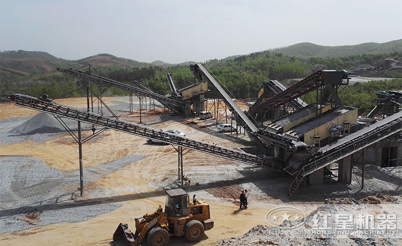 砂石廠作業現場