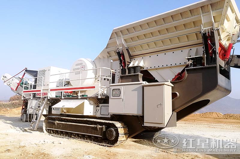 煙臺移動破碎站現場 煙臺移動破碎站現場