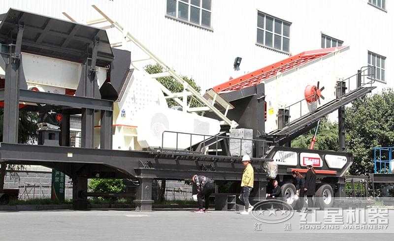 輪胎式移動石料破碎設備 輪胎式移動石料破碎設備