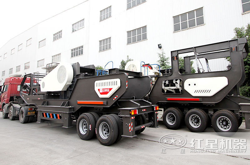 移動石料破碎設備發貨圖 移動石料破碎設備發貨圖