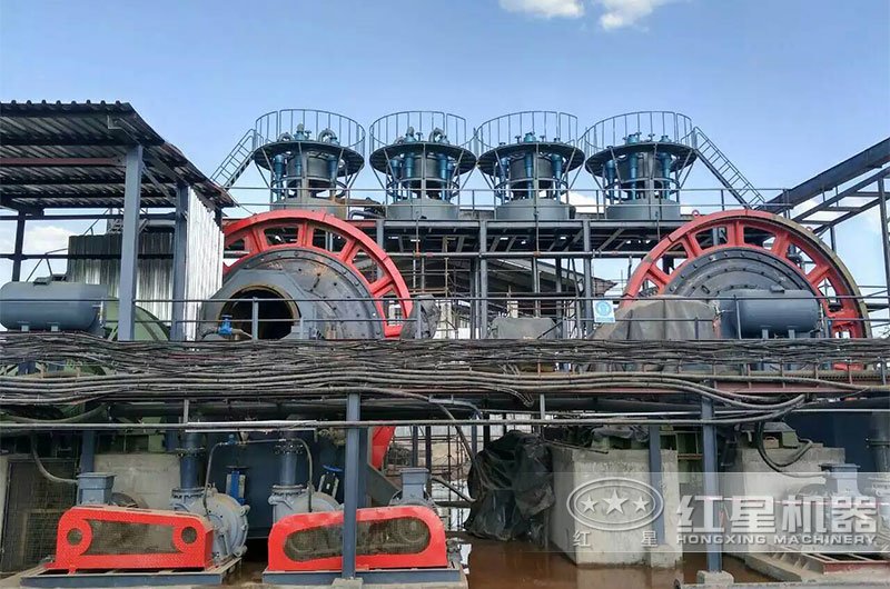 紅星機器濕式球磨機作業現場 紅星機器濕式球磨機作業現場