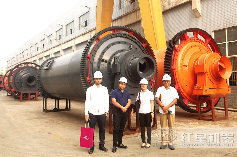 客戶參觀紅星機器廠區