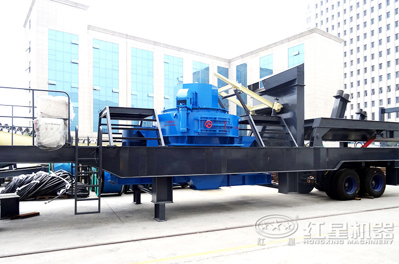 HX3S1848V08移動沙子粉碎機