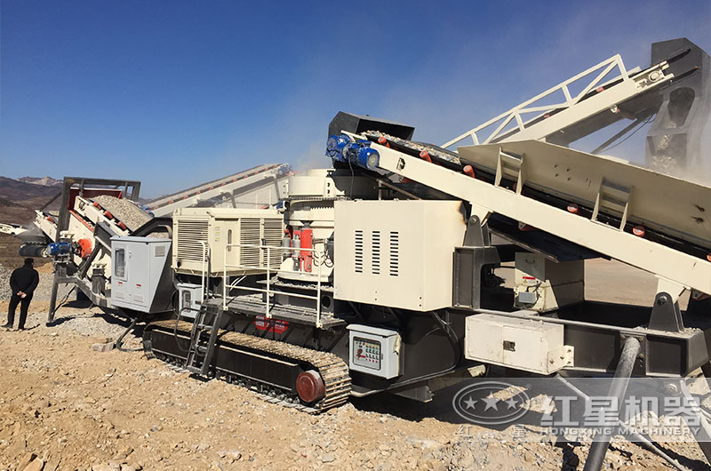 履帶破碎機現場 履帶破碎機現場