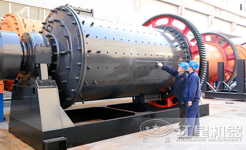 用戶參觀紅星球磨機