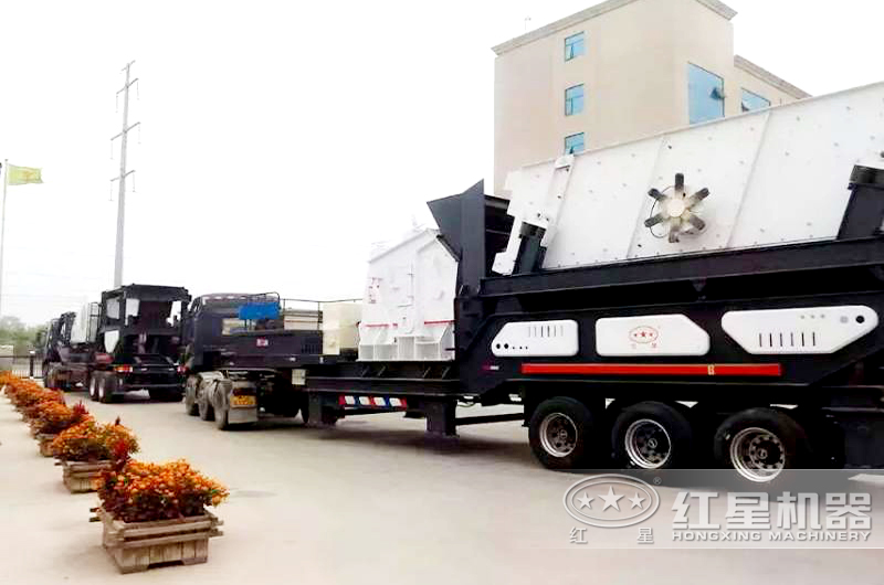 移動打石機設備每天發貨不斷