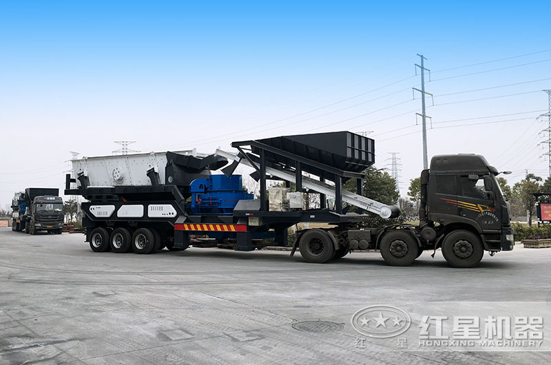 輪胎制砂機移動站 輪胎制砂機移動站